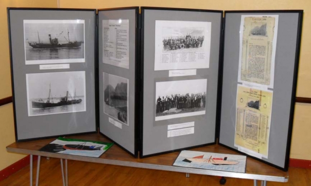 One of the exhibition displays.